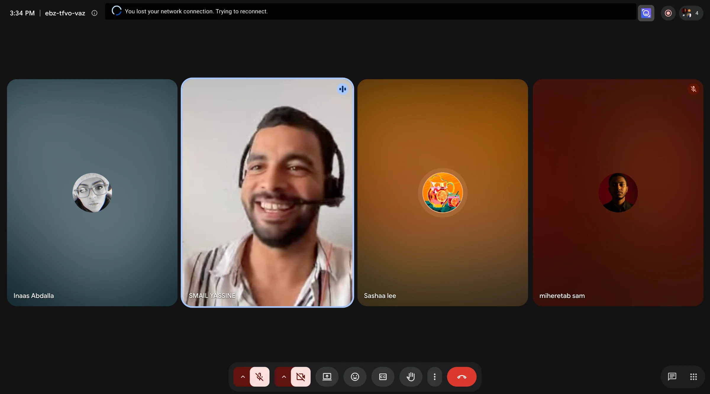 one of the meetings for yip